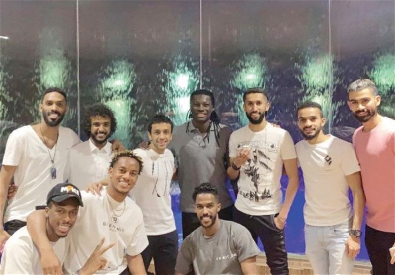 ضیافت دوستانه بازیکنان الهلال در آستانه دیدار با استقلال
