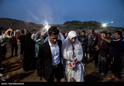 جشن عروسی در روستای سیل زده چم مهر پلدختر