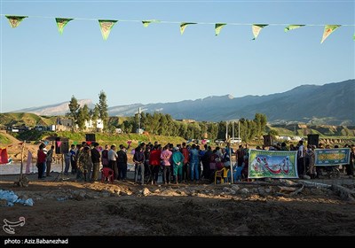 جشن عروسی در روستای سیل زده چم مهر پلدختر