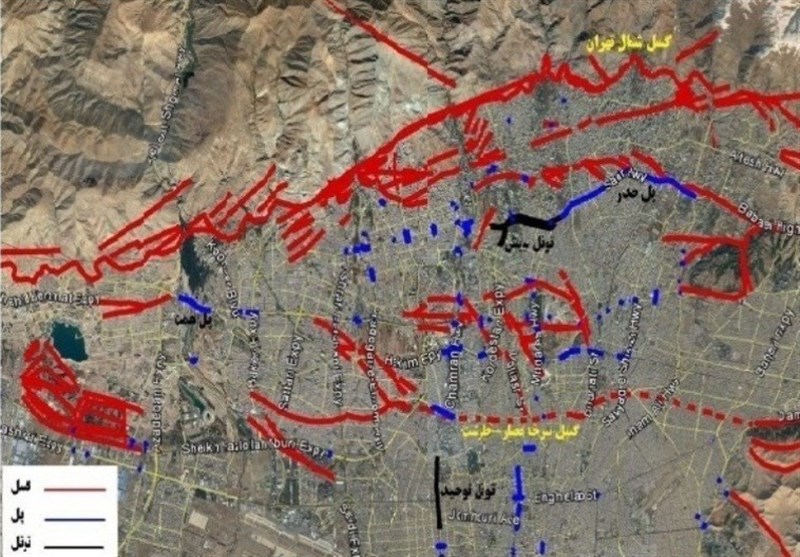 20 هزار واحد بر روی گسل‌های شناسایی شده تبریز قرار دارند
