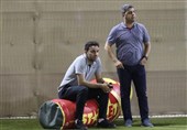 حضور نماینده باشگاه پرسپولیس در ورزشگاه آل مکتوم دبی