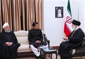 نخست وزیر پاکستان با امام خامنه‌ای دیدار کرد
