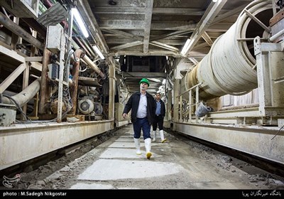  عملیات حفاری تونل های مترو تهران 