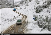 بارش برف در برخی نواحی شمالی استان سمنان؛ دما هوا تا 8 درجه سانتی‌گراد کاهش می‌یابد