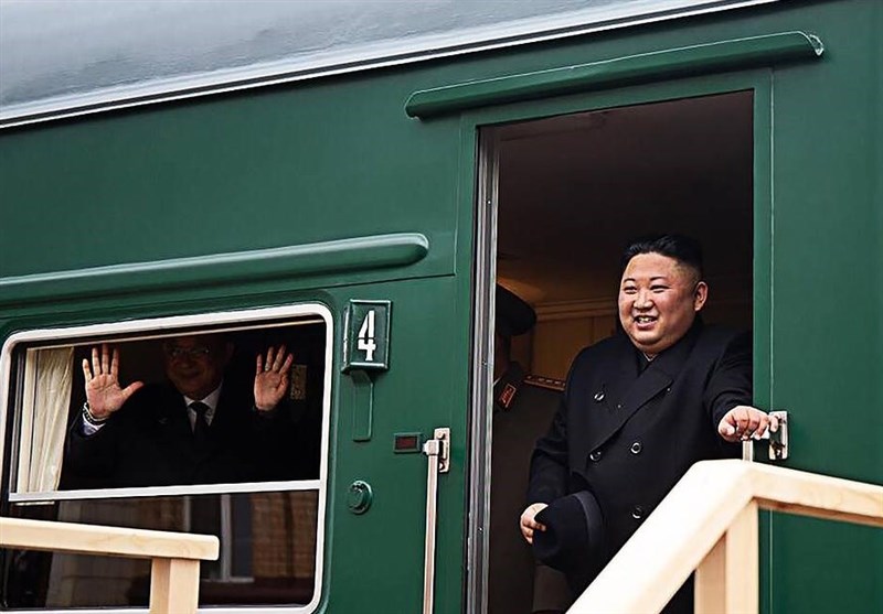 اولین صحبت‌های رهبر کره شمالی بعد از ورود به روسیه