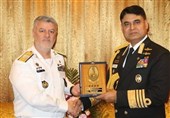 دیدار فرمانده نیروی دریایی با فرماندهان نیروهای دریایی پاکستان و بنگلادش