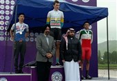 دوچرخه‌سواری قهرمانی آسیا| امیرحسین جمشیدیان برنزی شد