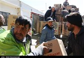 کمکهای مردمی بخش کهریزک به سیل زدگان استان خوزستان