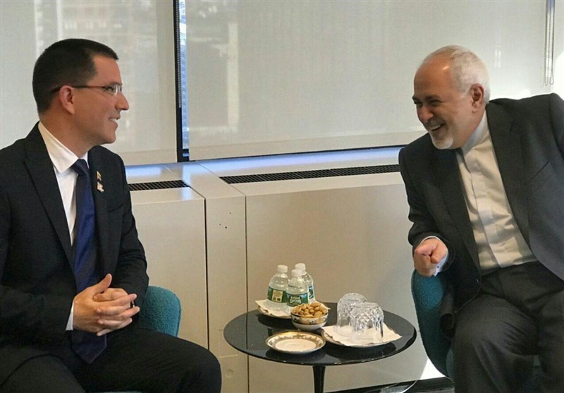 دیدار ظریف با وزیر خارجه ونزوئلا در نیویورک