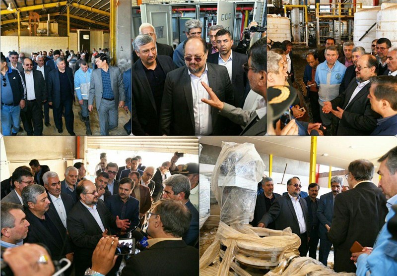 وزیر کار از واحدهای خسارت‌دیده شهرک صنعتی آق‌قلا بازدید کرد