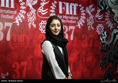 هستی مهدوی فر در هفتمین روز سی‌وهفتمین جشنواره جهانی فیلم فجر 