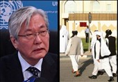 دیدار نماینده ویژه سازمان ملل با معاون سیاسی رهبر طالبان در قطر