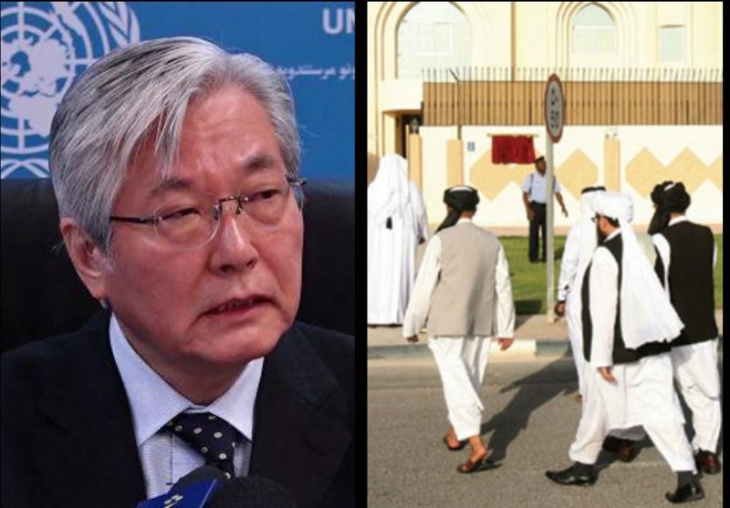 دیدار نماینده ویژه سازمان ملل با معاون سیاسی رهبر طالبان در قطر