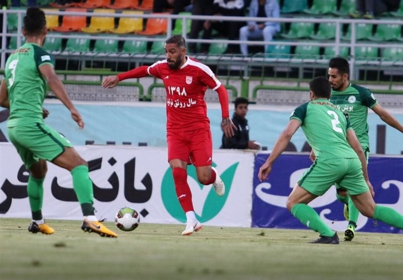 لیگ برتر فوتبال| پیروزی ذوب‌آهن مقابل تراکتورسازی در 45 دقیقه نخست