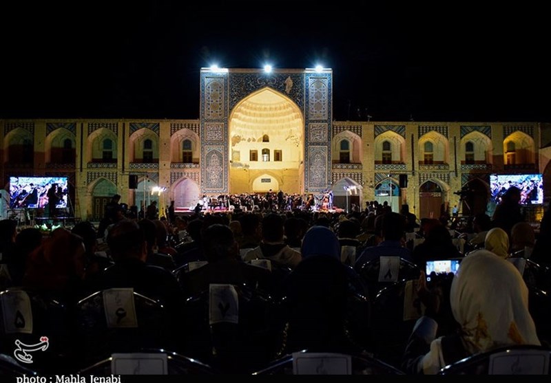اجرای ارکستر ملی ایران در کرمان به روایت تصویر