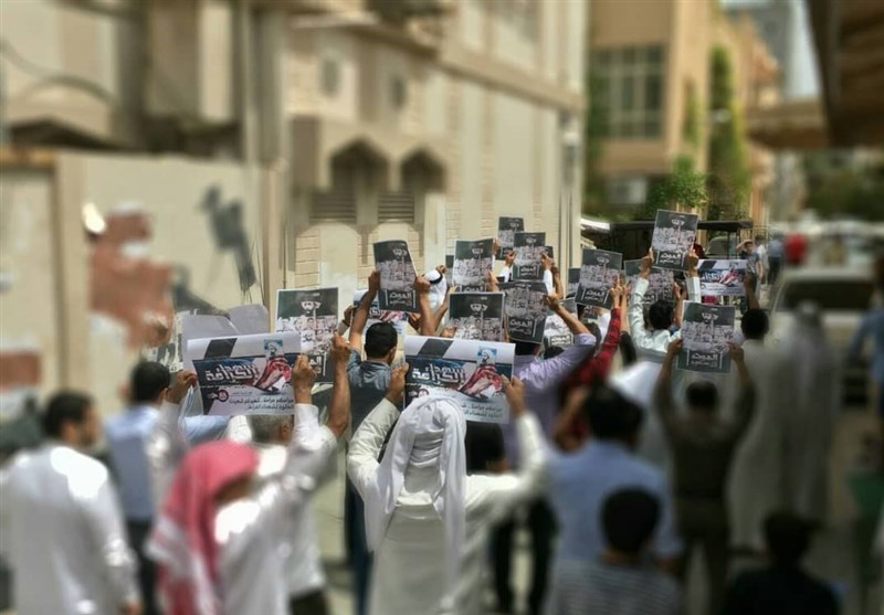 تظاهرات بحرینی‌ها در محکومیت اعدام وحشیانه شهروندان عربستانی