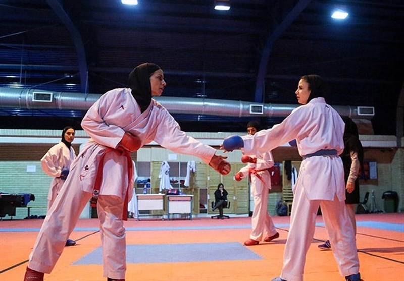برگزاری دور دوم اردوی تیم ملی کاراته بانوان در کیش