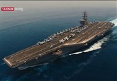 IRGC HD Video Shows US Aircraft Carrier in Persian Gulf