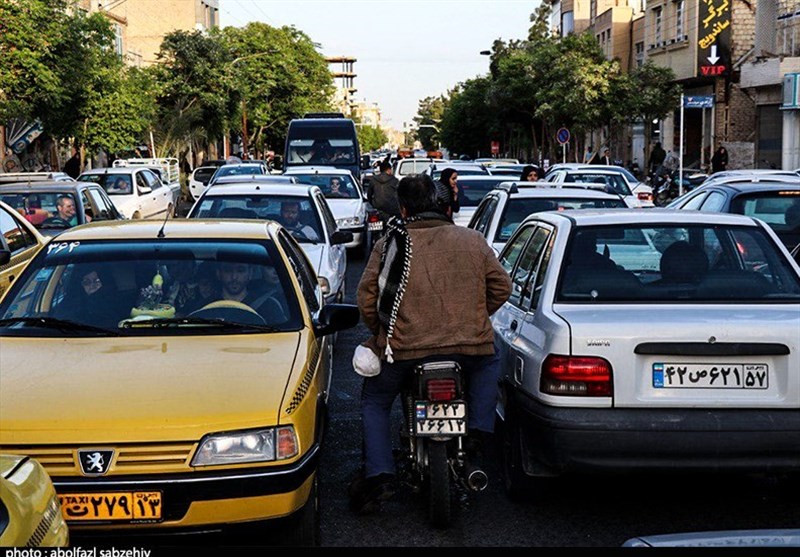 ترافیک کاشان به روایت تصویر