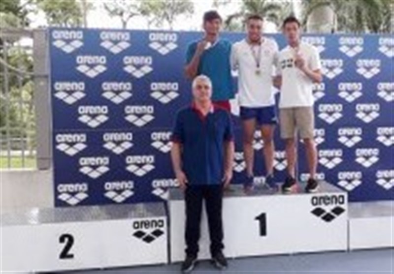 رقابت‌های بین المللی شنا| قره‌حسنلو در طلای 50 متر آزاد طلایی شد