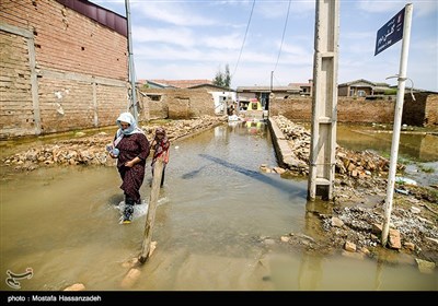 بازگشت سیل به آق قلا 