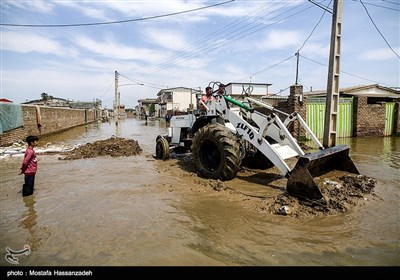 بازگشت سیل به آق قلا 