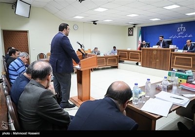 هشتمین جلسه رسیدگی به پرونده شرکت پتروشیمی به ریاست قاضی مسعودی مقام 