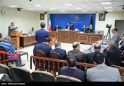 هشتمین جلسه رسیدگی به پرونده شرکت پتروشیمی به ریاست قاضی مسعودی مقام 