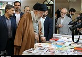 بازدید رهبر معظم انقلاب اسلامی از نمایشگاه کتاب تهران