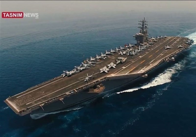 CENTCOM Confirms IRGC Video of US Aircraft Carrier in Persian Gulf