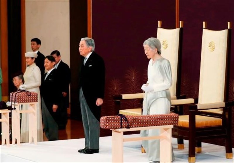 مراسم کناره گیری امپراطور ژاپن از قدرت + تصاویر