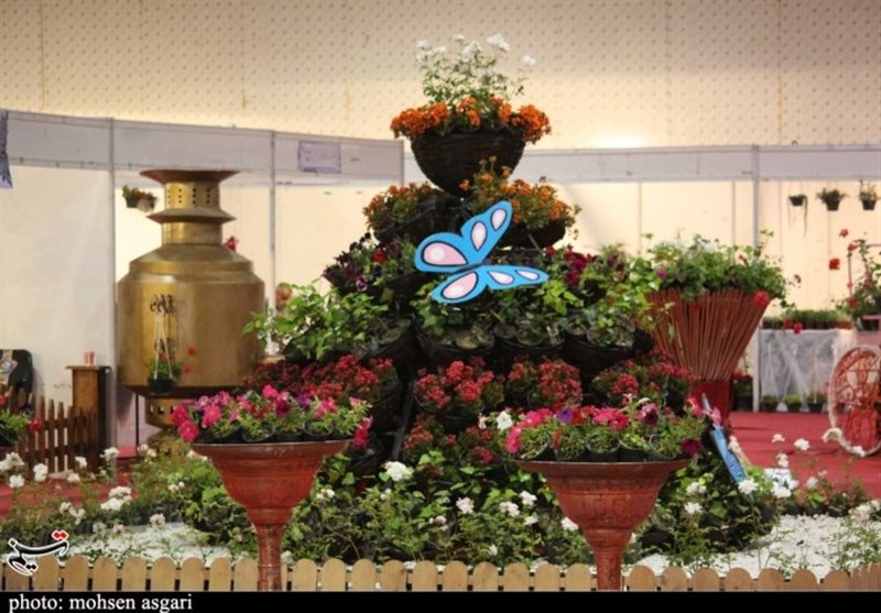 نهمین نمایشگاه گل و گیاه در استان گلستان برپا شد