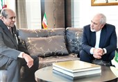 Zarif Holds Meetings in Doha