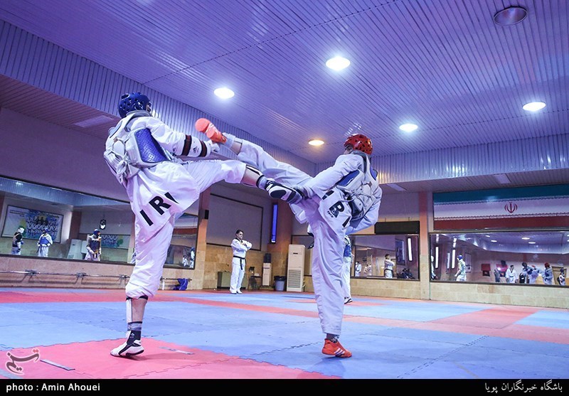 Iranian Taekwondokas at Manchester World Championships