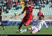 لیگ برتر فوتبال| پیروزی تراکتور برابر پرسپولیس در 45 دقیقه اول