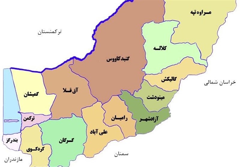  تسنیم منتشر کرد؛ چالش‌های‌ پیش‌روی استاندار جدید گلستان 