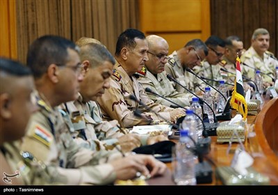 دیدار فرماندهان عالی‌رتبه ارتش عراق با وزیر دفاع