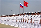 انجام تمرینات نظامی-دریایی مشترک روسیه و چین در دریای زرد