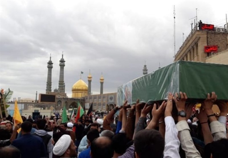 مراسم تشییع شهید مدافع حرم در قم برگزار می‌شود