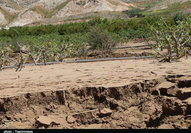 سیلاب در مناطق روستایی کلاله جاری شد