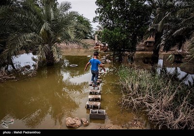 آخرین وضعیت روستای سیل زده کوت امیر