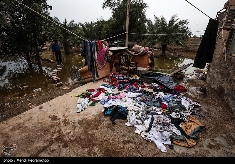 آخرین وضعیت خانه‌های سیل‌زده روستای کوت امیر+تصویر