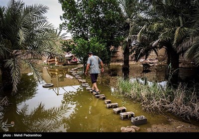آخرین وضعیت روستای سیل زده کوت امیر