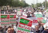 مردم تبریز در حمایت از بیانیه شورای عالی امنیت ملی راهپیمایی کردند