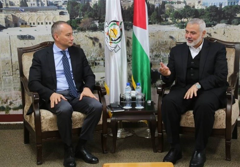 فلسطین|رایزنی هنیه با نماینده سازمان ملل/ متلاشی شدن هسته خرابکارانه وابسته به رژیم صهیونیستی