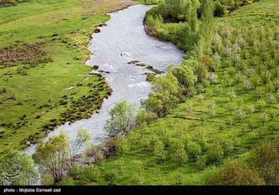 تصاویر هوایی طبیعت بهاری ارومیه