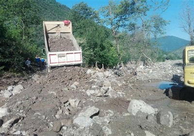 گلستان|گاز روستای «میان رستاق» وصل شد؛ نصب پل موقت روی رودخانه از سوی نیروهای مهندسی سپاه