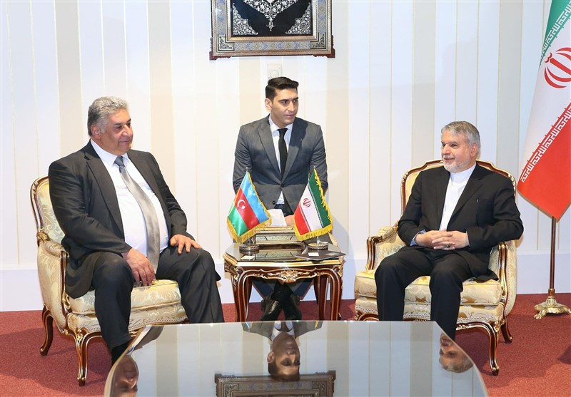 دیدار وزیر ورزش جمهوری آذربایجان با صالحی‌امیری