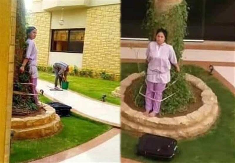 Wealthy Saudi Employers Tie Up Filipino Maid to Tree as Punishment