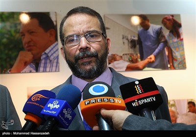 نشست خبری خسوس گریگوری گونزالس سفیر ونزوئلا در تهران